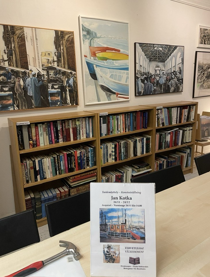 Utställning! Finska bokhandeln nov-dec 2025